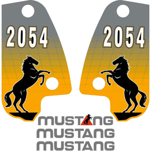 Mustang 2054 Decal Kit - Skid Steer