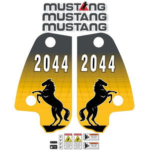 Mustang 2044 Decal Kit - Skid Steer