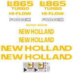 New Holland LX865 Decals Stickers