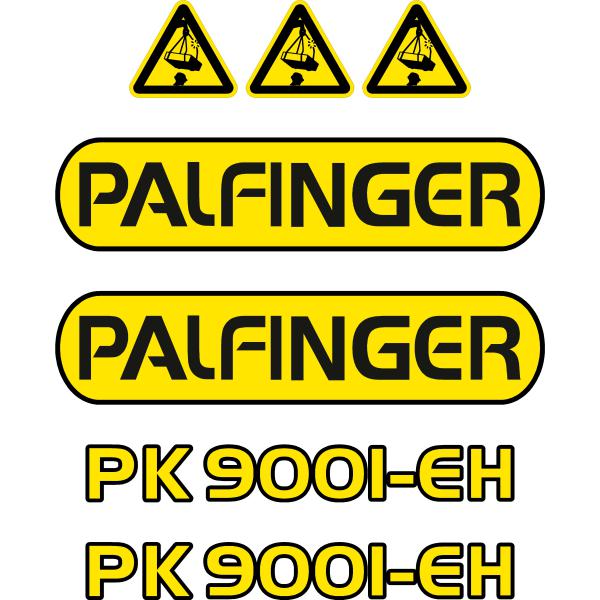 Palfinger PK9001 Decal Kit - Crane