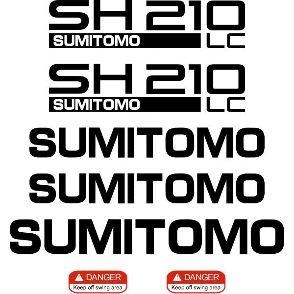 Sumitomo SH210-5 LC Decal Kit - Excavator