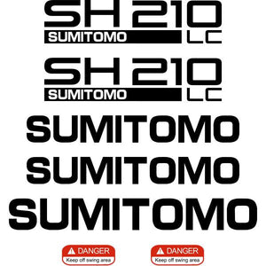 Sumitomo SH210-5 LC Decal Kit - Excavator