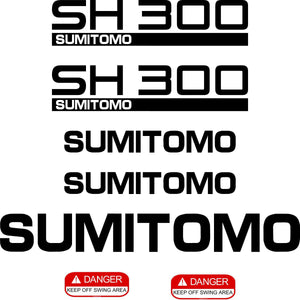 Sumitomo SH300-5 Decal Kit - Excavator