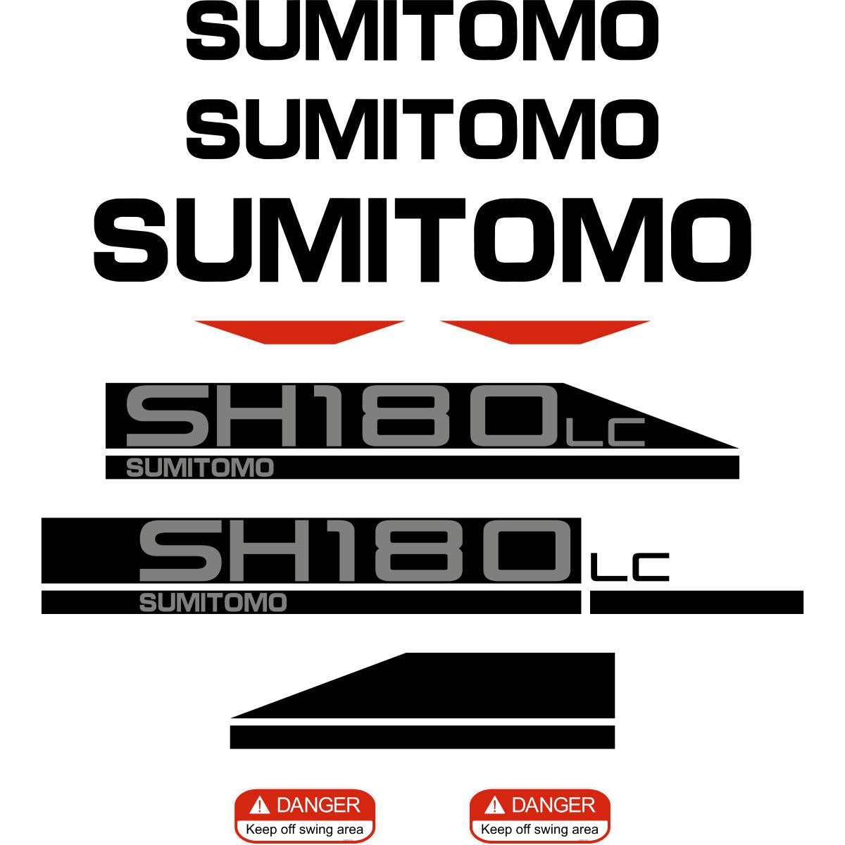 Sumitomo SH180-6 Decal Kit - Excavator