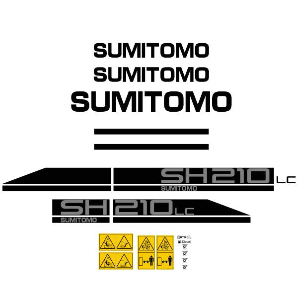 Sumitomo SH210-6 LC Decal Kit - Excavator