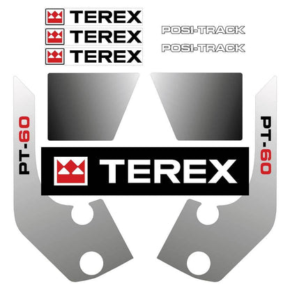 Terex PT60 Decals Stickers Kit 