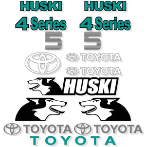 Toyota Huski 4SDK5 Decal Kit - Skid Steer