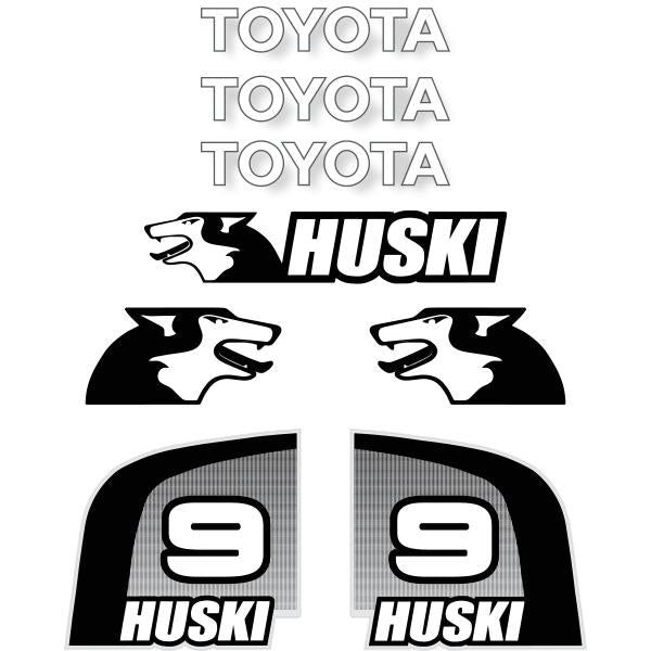 Toyota Huski 5SDK9 Decal Kit - Skid Steer