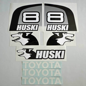 Toyota Huski 5SDK8 Decal Sticker Set