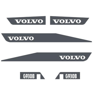 Volvo G930B Decal Kit - Grader