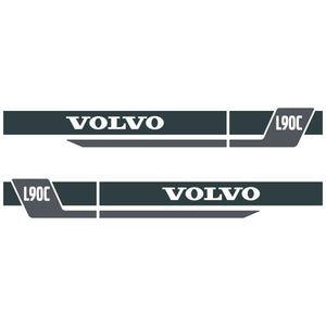 Volvo L90C Decal Kit - Wheel Loader