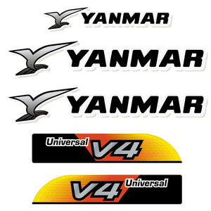 Yanmar V4-5 Decal Kit - Wheel Loader