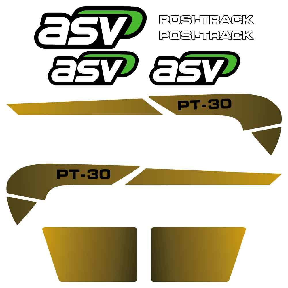 ASV PT30 Decals Stickers  
