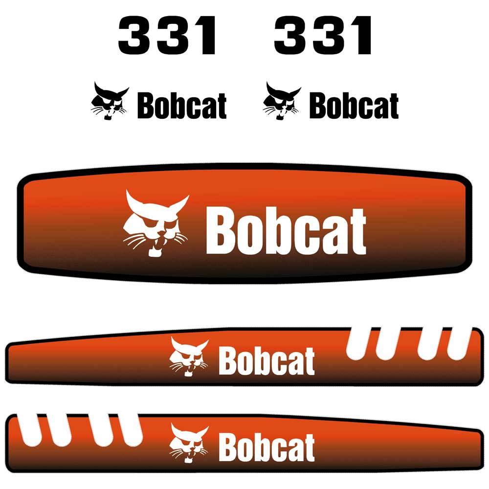 bobcat 331 Decal Kit