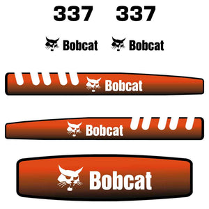 Bobcat 337 Decal Kit - Mini Excavator