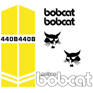 Bobcat 440B Decal Set