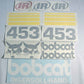 Bobcat 453 Decal Set