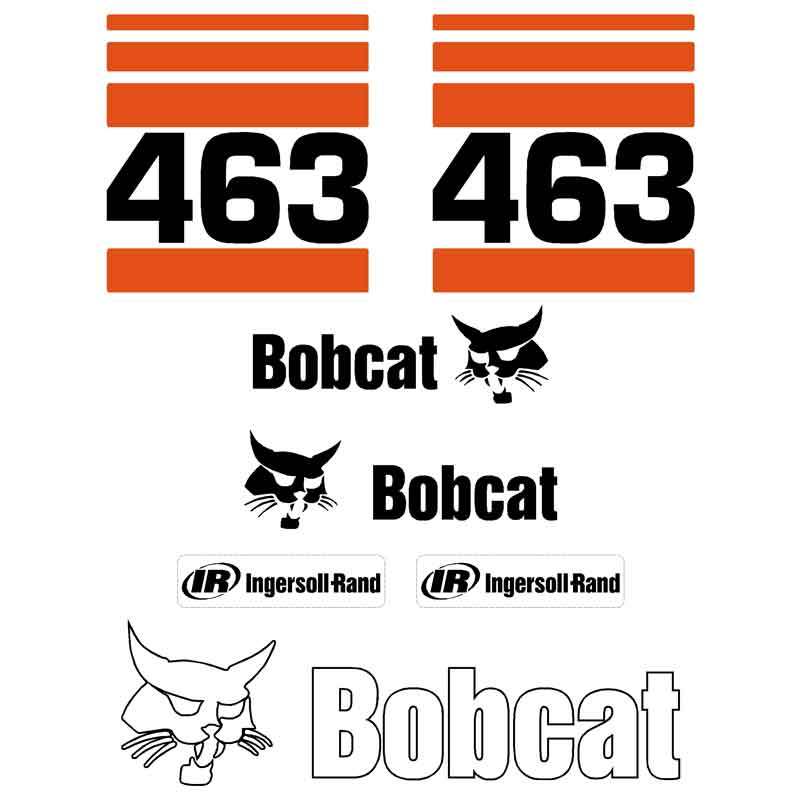 Bobcat 463 Decals Stickers - 2005 up