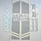 Bobcat 543 Decal Set