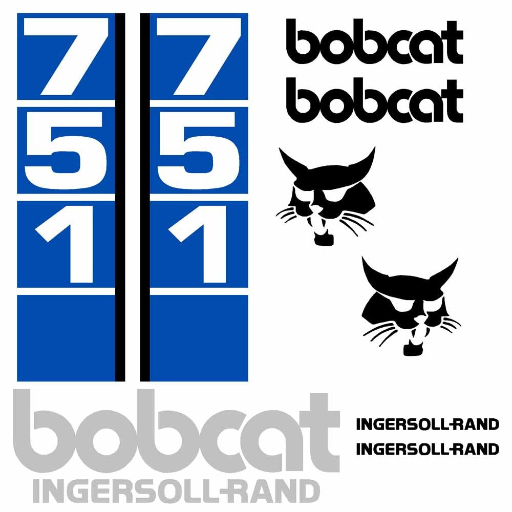 Bobcat IR 751 Decal Set (1)