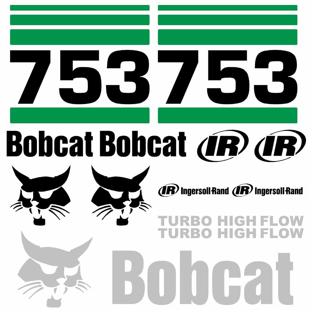753 Decals Stickers - Kit 3
