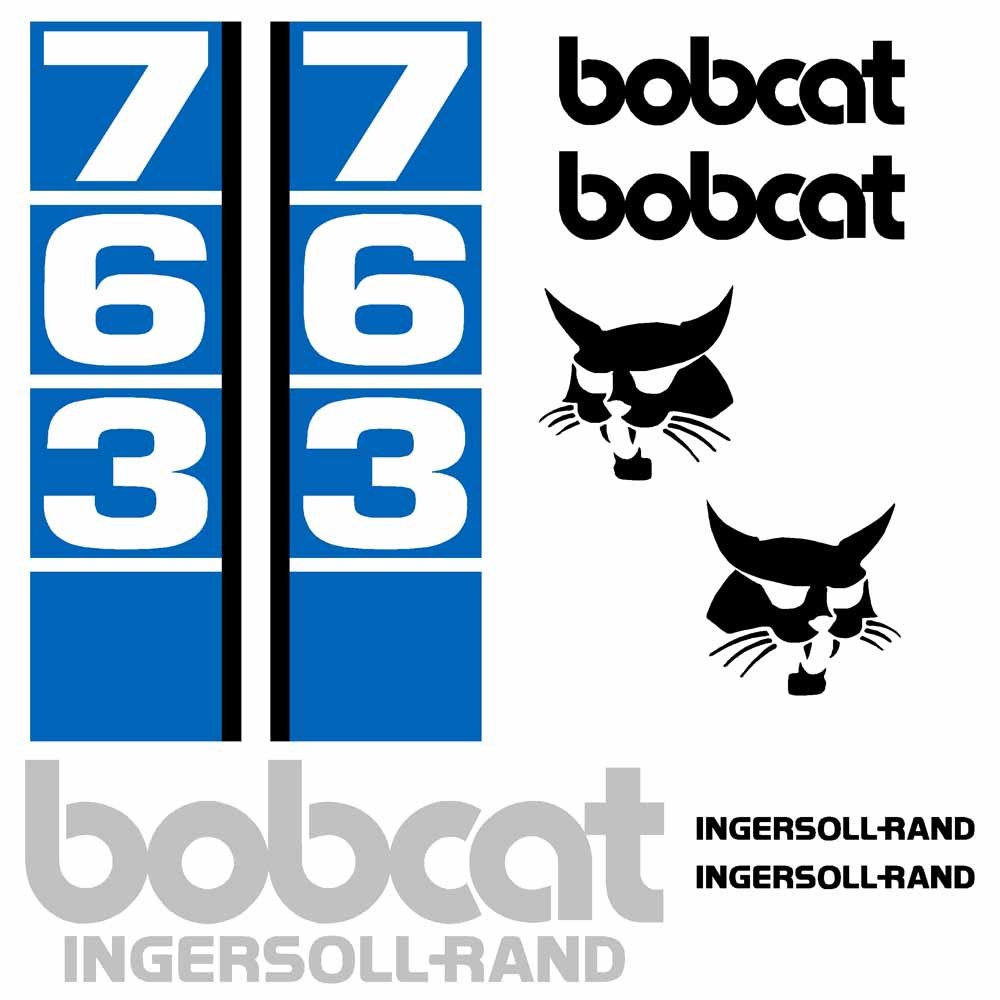 Bobcat 763 Decal Set (1)