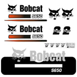 Bobcat S650 Decals Stickers