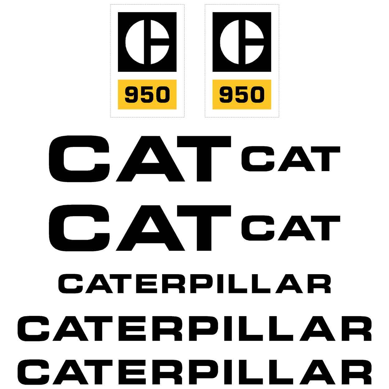 950 Decal kit