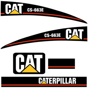CS663E Decals Stickers