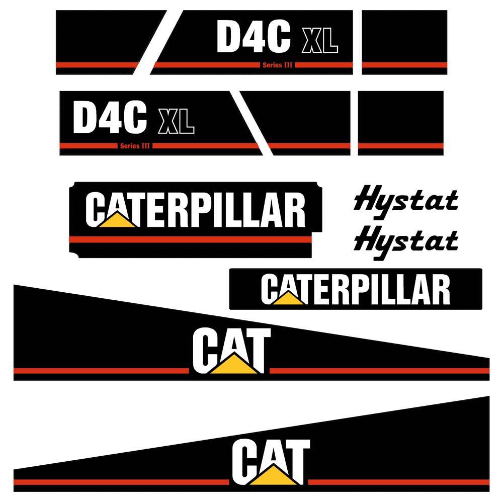 D4C III Series 3 Decals Stickers Set