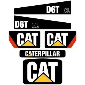 D6T XL Decals Stickers 