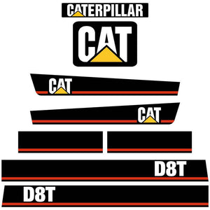 D8T Decals Stickers Set