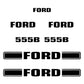 Ford 555B Decal Sticker Kit