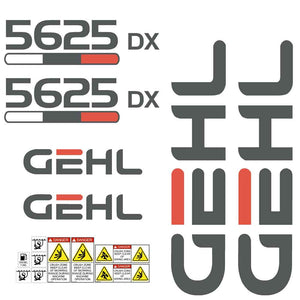 Gehl 5625 Decal Kit- Skid Steer