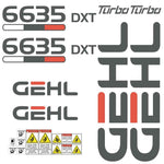 Gehl 6635 Decal Sticker Set