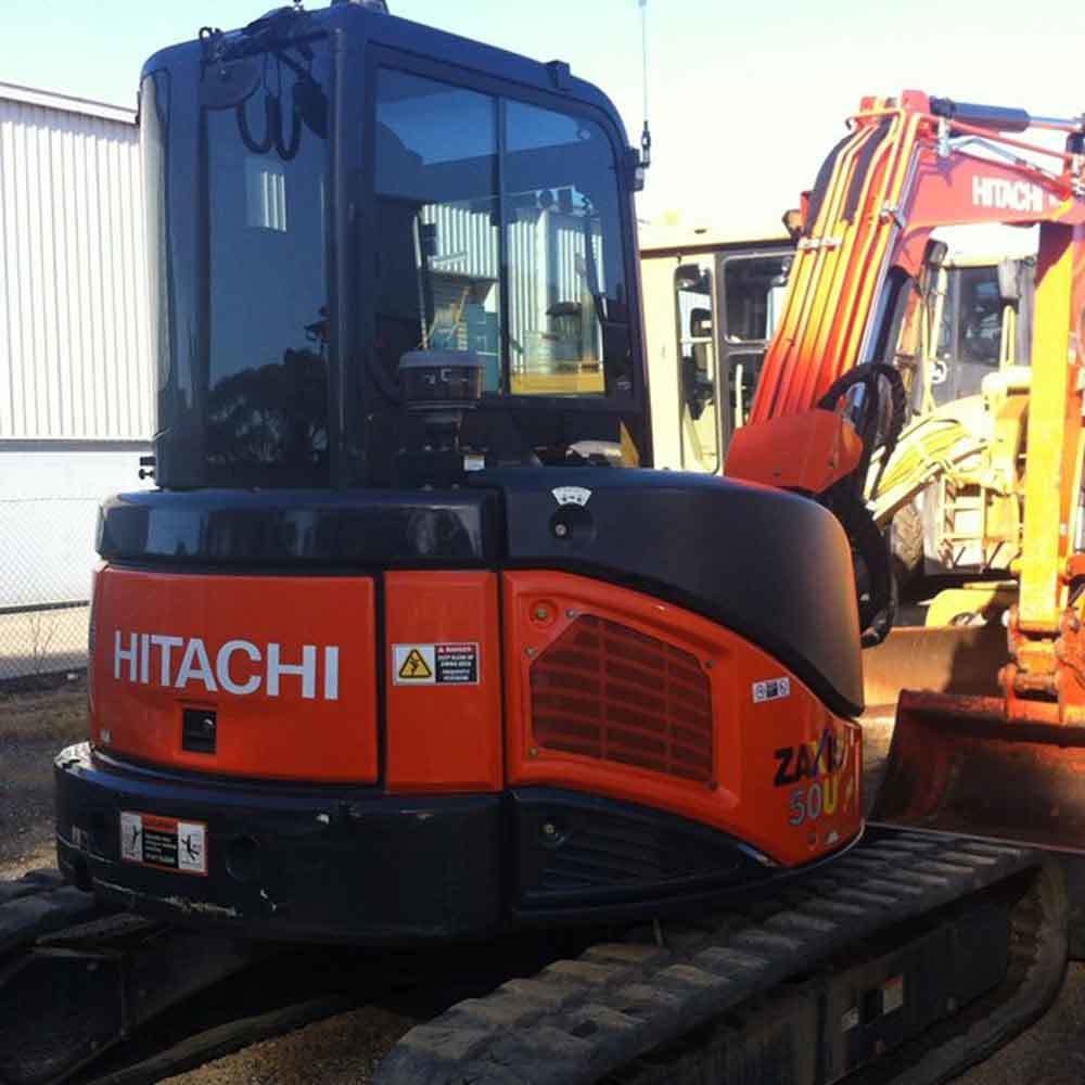Hitachi ZX50U Decal Sticker Set