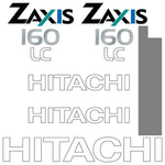 Hitachi ZX160LC Decal Sticker Set