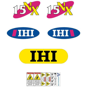 IHI 15NX Decals Stickers Kit