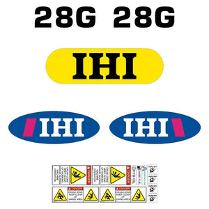 IHI 28G Decals Stickers Kit