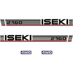 Iseki  2160 Decals Stickers
