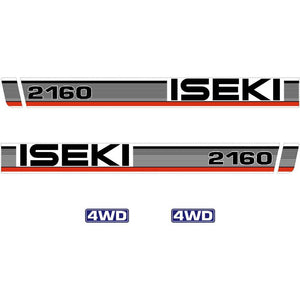 Iseki  2160 Decals Stickers