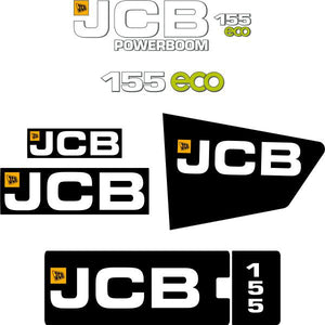 JCB 155 ECO Decal Kit - Skid Steer