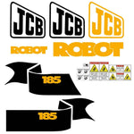 JCB Robot 185 Decal Sticker Set