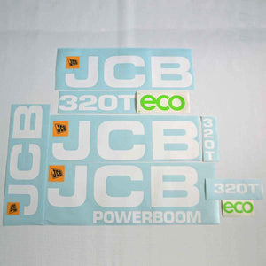 JCB 320T ECO Decal Sticker Set