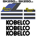 Kobelco SK250LC Dynamic Acera Decals Stickers