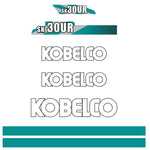 Kobelco SK30UR Decal Sticker Set