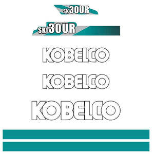 Kobelco SK30UR Decal Sticker Set