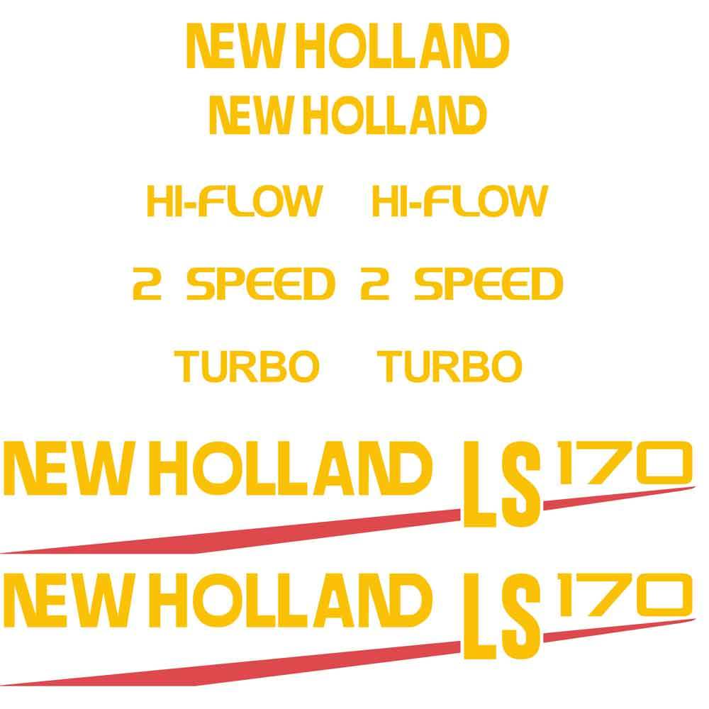 New Holland LS170 Decal Set