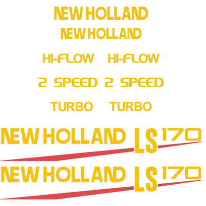 New Holland LS170 Decal Set