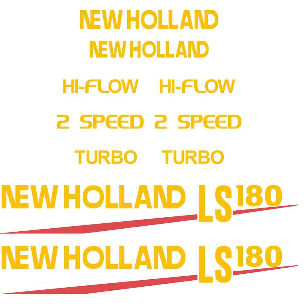 New Holland LS180 Decal Set